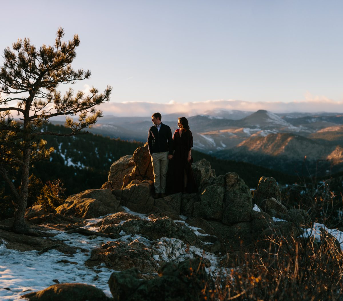 adventure colorado engagement session