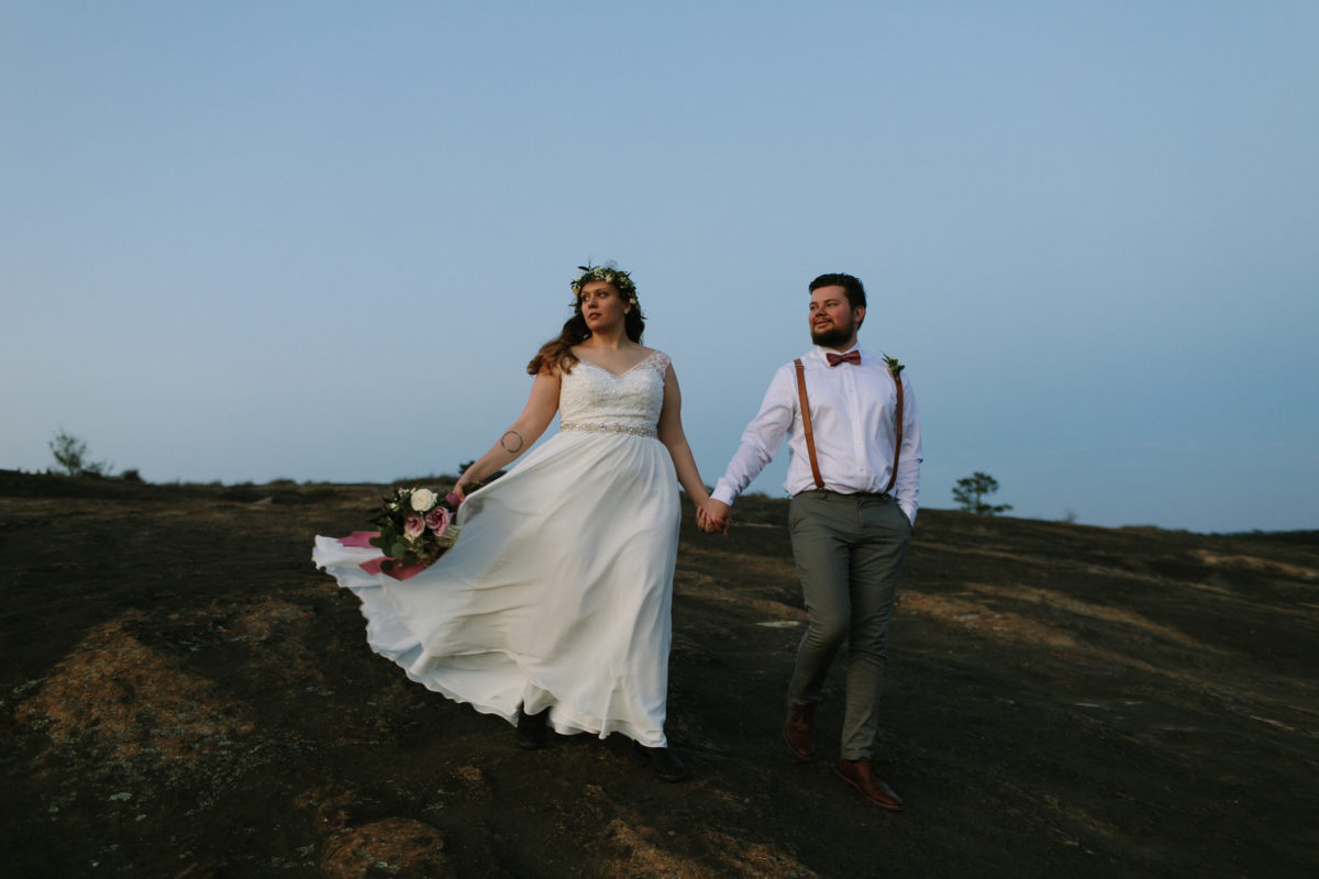 arabia mountain elopement